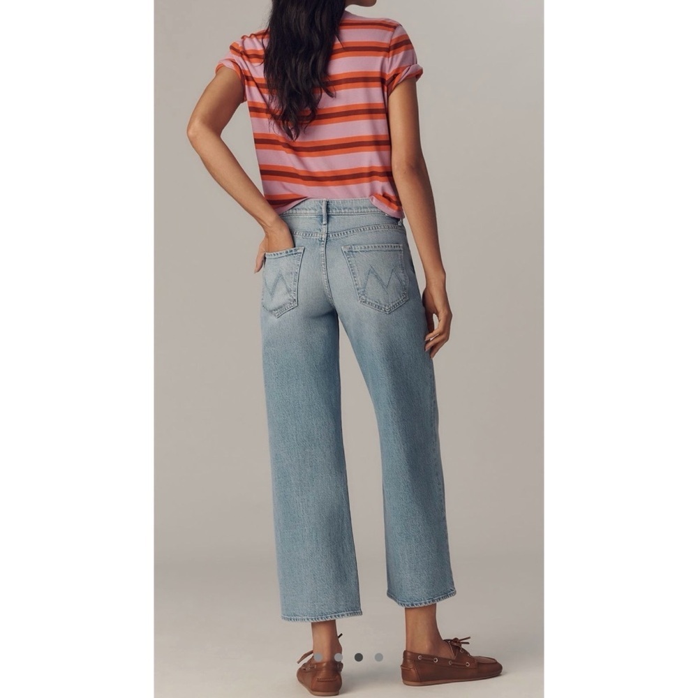 MOTHER NWT The Maven Ankle Mid Rise Straight Leg Jeans - Picture 2 of 10